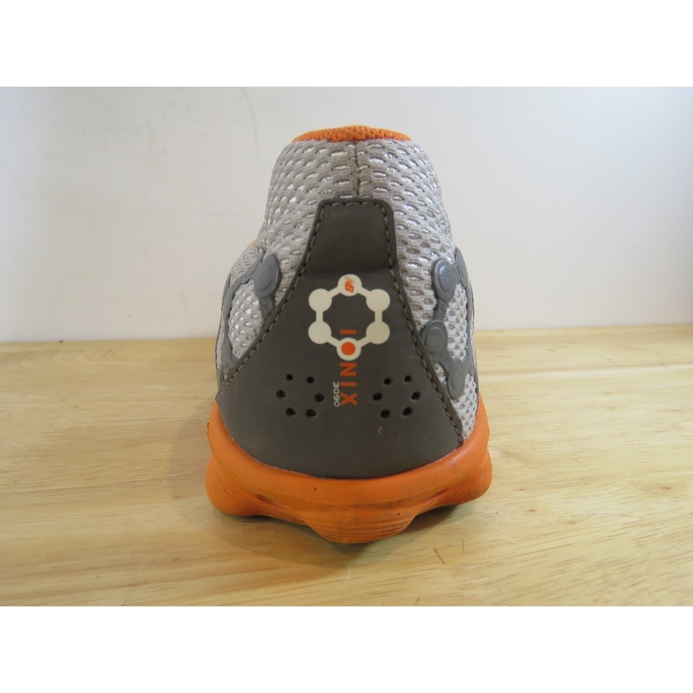 New Balance IONIX Boys Size 7 Athletic Orange Grey 3090 Running Athletic Shoes - Picture 9 of 16